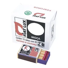 F贸sforo Fiat Lux 10 Caixas Com 40u Foto mini 4