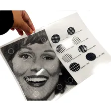 Fotolito Para Serigrafia Filme Azulado Jato De Tinta A4 C/50 Foto mini  3