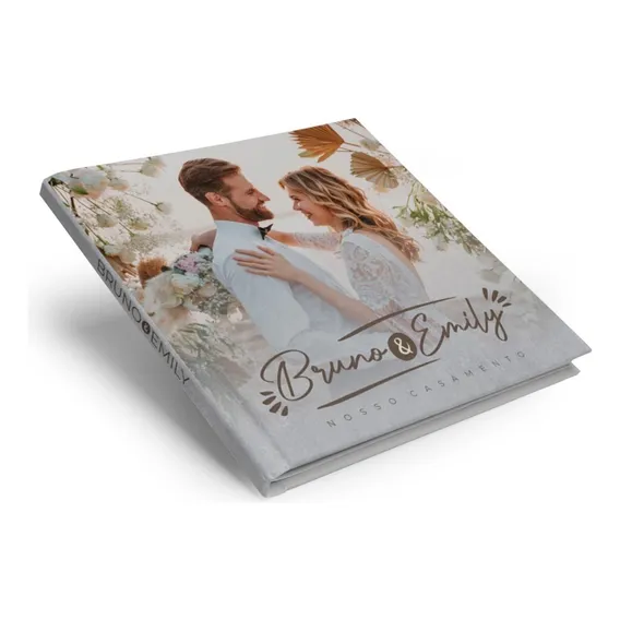 Fotolivro 48 Pág 15x15cm Foto Álbum Personalizado Capa Dura Foto 1