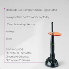 Fotopolimerizador Emitter D + Ponteiras Clareamento Schuster Foto mini  2