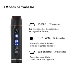 Fotopolimerizador Sem Fio Odontologico Intensidade 2000 Mw Foto mini 4