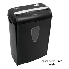 Fragmentadora De Papel Trituradora Aurora As890c Preta 110v Foto mini 4