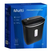Fragmentadora Papel 220v Multilaser Cartões 5 Folhas 220v Foto mini 4