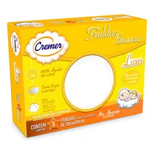 Fralda Cremer Luxo Branca C/5 Unid GĂȘnero Sem gĂȘnero Tamanho 70x70 cm Foto mini 2