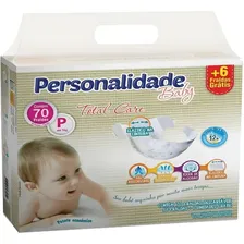 Fralda Descartável Personalidade Baby Total Care P C/70 Uni Foto mini 1