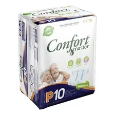 Fralda Geriátrica Adulto Confort Master Tamanhos P, M, G, Eg Tamanho P Foto  mini 1