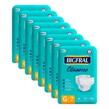 Fralda Geriátrica Bigfral Clássica Tamanho G - 8 Pacotes Com Foto mini  2