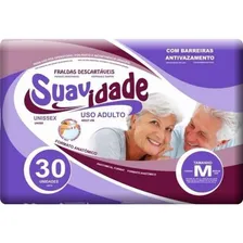 Fralda Geriátrica Suavidade M Com 30 Unidades Foto mini 1