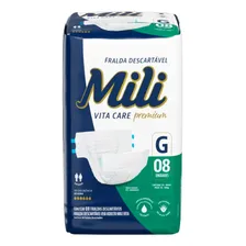 Fralda Geriatrica (uso Adulto)- Tam.g -40 Fraldas Tamanho G Foto mini 4