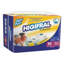 Fralda Higifral Premium Tamanho M Com 20 Fraldas Foto mini 1