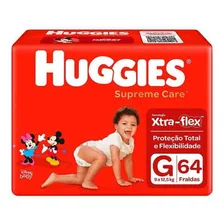 Fralda Huggies Supreme Care G - 64 Unidades Foto mini 1