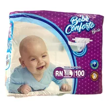 Fralda Infantil BebĂȘ Conforto Mega Tamanho RN ( AtĂ© 3 Kg c/ 100 un ) Foto mini 2