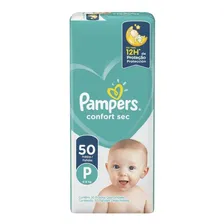 Fralda Pampers Confort Sec P 50 unidades Foto mini 1