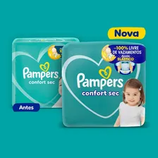Fralda Pampers Confort Sec XXG 88u Foto mini 4