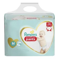 Fralda Pampers Pants Premium Care M 78 unidades Foto mini 2