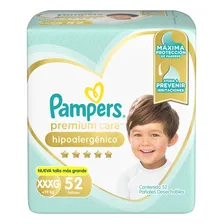 Fralda Pampers Premium Care XXXG 52 unidades Foto mini 2