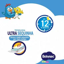 Fralda Para Bebê Galinha Pintadinha G 32 Unidades-baby Sec Foto mini  3
