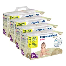 Fralda Personalidade Total Care Com 4 Pacotes Tamanho M Foto mini 1