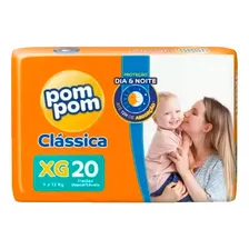 Fralda Pom Pom Classica Xg 20un Kit Com 3 Pacotes Foto mini 2
