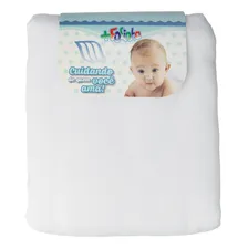 Fralda Quadriculada Cheirinho Mabber- Peça Com 7 Mts GĂȘnero Sem gĂȘnero Tamanho Branco Foto mini 2