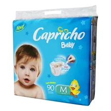 Fraldas Capricho Baby M x 90 unidades Foto mini 1