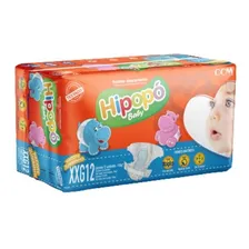 Fraldas Descartáveis Hipopó Bebê P, M, G, Xg, Xxg Foto mini 1