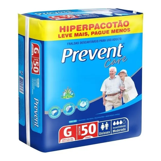 Fraldas Geriátrica Adulto Direto Da Fábrica G Com 50 Tamanho Grande Foto 1