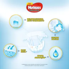 Fraldas Huggies Tripla Proteção M x 32 unidades Foto mini  2