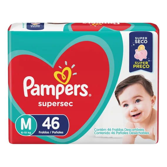 Fraldas Pampers M Foto 1