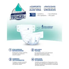Fraldas para adultos descartáveis Mili Vita Quantidade: 5 Pacotes contendo 10 fraldas (total: 50 fraldas) Pequeno x 10 u Foto mini 3