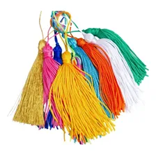 Franja Tassel Pingente De Seda Tassel Franja Pingente De Seda Tassel - Sortidos - 12cm X 1cm Foto mini 1