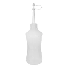 Frasco Almotolia Plástico 250ml Transparente Reto Bisnaga Foto mini 1