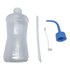 Frasco Bico Curvo Pisseta Almotolia De 250ml Foto mini 3