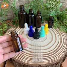 Frasco Conta Gotas De Vidro 10ml (100 Unidades) Cor Azul Foto mini 3