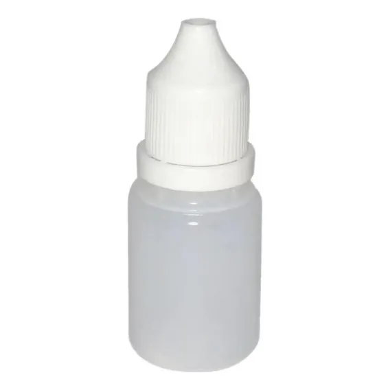 Frasco Plástico De 10ml - Conta Gotas - 500un Tampa Lacre Foto 1