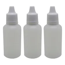 Frasco Plástico De 10ml - Conta Gotas - 500un Tampa Lacre Foto mini 3