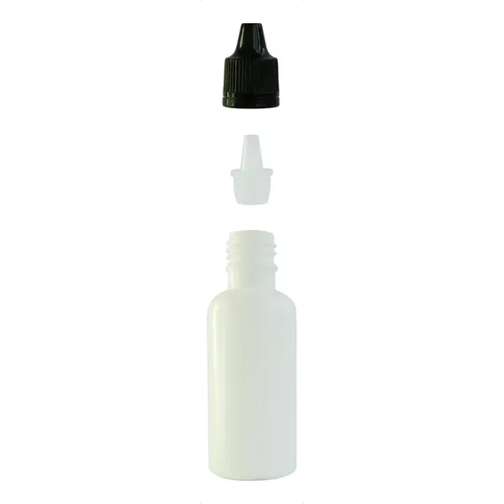 Frasco Plástico Natural C/ Conta Gotas 30ml (50 Unid.) Foto 1