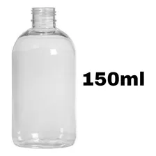 Frasco Plástico Pet Transparente 150ml + Tampa Lacre 24 C/ Vedante Inkcor Kit 40 Unid Frasquinho Garrafinha Indicada Cosmético Shampoo Perfume Lembrancinha Creme Sabonete Condicionador Amostra Viagem Foto mini 3