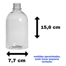 Frasco Plástico Pet Transparente 500ml Com Tampa Lacre Inkcor 28mm C/ Vedante Kit 40 Unid. Garrafa Cristal Indicada Cosmético Shampoo Perfume Lembrancinha Creme Sabonete Condicionador Amostra Viagem Foto mini 4