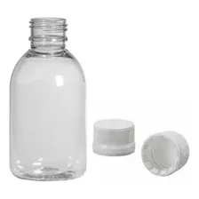 Frasco Plástico Pet Transparente Garrafinha 100ml C/ Tampa Lacre 24mm C/ Vedante Inkcor Kit 200 Unidades Indicado Cosmético Shampoo Perfume Lembrancinha Creme Sabonete Condicionador Amostra Gel Viagem Foto mini 4