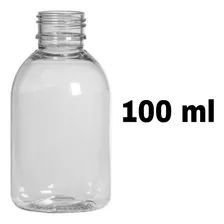 Frasco Plástico Pet Transparente Garrafinha 100ml C/ Tampa Lacre 24mm C/ Vedante Inkcor Kit 25 Unidades Indicado Cosmético Shampoo Perfume Lembrancinha Creme Sabonete Condicionador Amostra Gel Viagem Foto mini 2