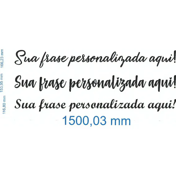 Frase De Parede Personalizada  - Quadro/ Frase Foto 1