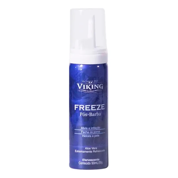 Freeze P贸s-barba Efervescente Refrescante Viking 50ml Foto 1