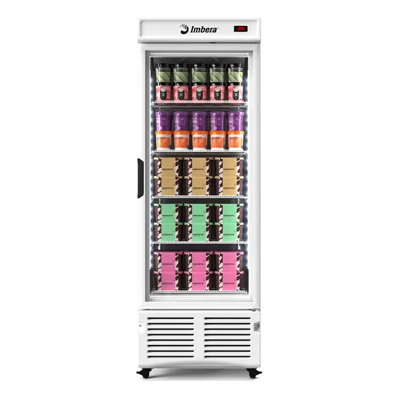 Freezer Expositor Imbera Evf19 Branco 220v Foto 1