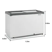 Freezer Horizontal 220l Gelopar Vidro Deslizante Ghde-220v Foto mini 3