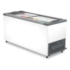 Freezer Horizontal Expositor Metalfrio Nf55 Vidro 220v Foto mini 4