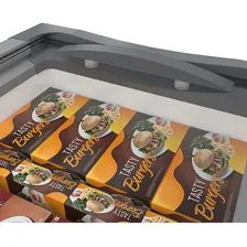 Freezer Horizontal Expositor Metalfrio Nf55 Vidro 220v Foto mini 2