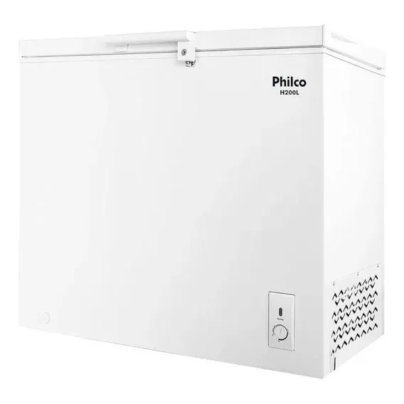 Freezer Horizontal Philco H200l 200l - Freezer E Refrigerado 127V Foto 1
