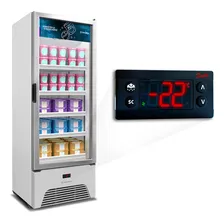 Freezer Vertical Metalfrio 490 Litros Branco Vf50ahd - 220 V 220 Volts Foto mini 3