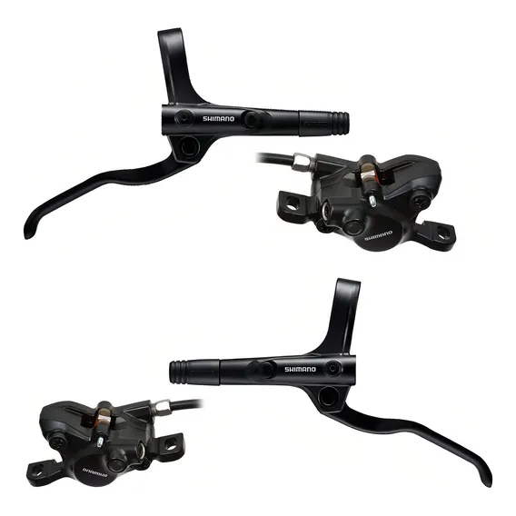 Freio A Disco Hidráulico Shimano Altus Mt200 - Par Foto 1